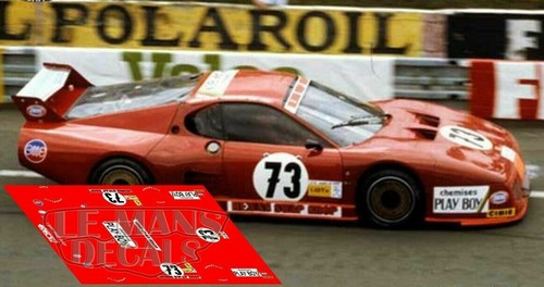 Décal ferrari 512 mans - décal, bb