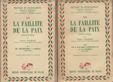 La faillite de la paix