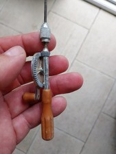 ANTIQUE TOY SMALL CHIGNOLE MINIATURE DRILL TOY DIM 12.4 CM 1950s