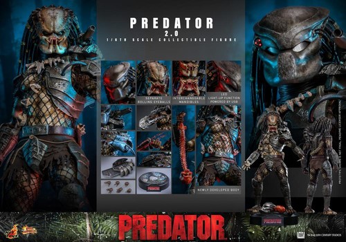 Hot toys predator mms816 - predator, 2.0