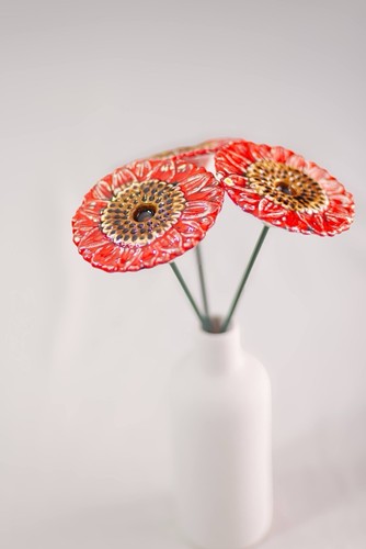 Tournesols rouges en - 3,