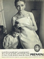 Publicité Advertising 039  1963   vetements grossesse maternité Prénatal