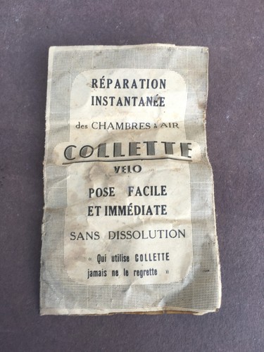 Ancienne pochette rustines - de,