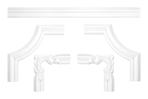 Grand decor bordure murale - grand, et