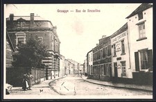 CPA Genappe, Rue de Bruxelles 