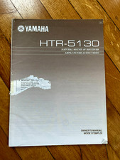 Vintage Yamaha HTR-5130 Sound AV Receiver Ampli-tuner Audio Visual Owners Manual