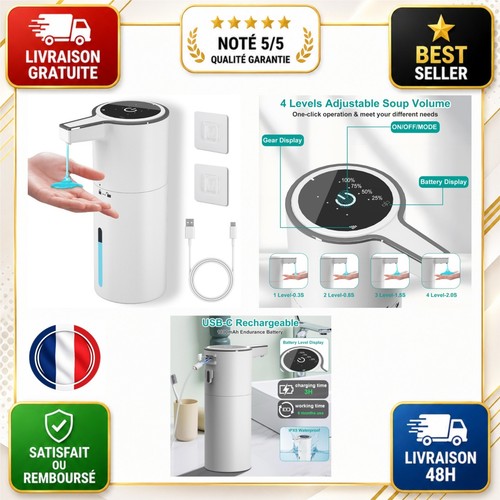 Distributeur savon automatique
