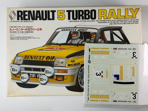 Tamiya renault 5 - renault, turbo