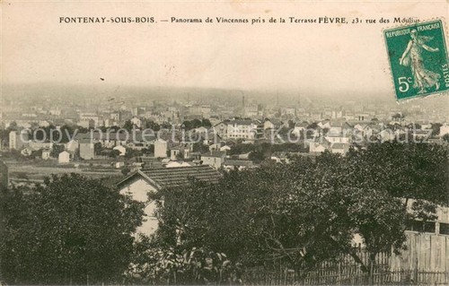 Fontenay sous bois panorama - panorama, de