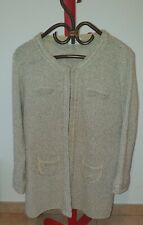 Gilet Weill - Taille L - Femme - Couleur Crème - Vintage 90's