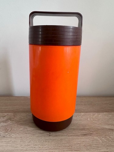 Thermos vintage plastique - en,