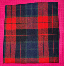 tissu ancien tartan pure laine