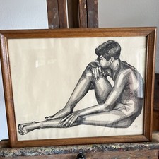 Tableau N302 Dessin Homme