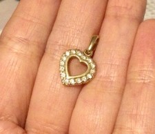 Pendentif Cœur en Or Massif