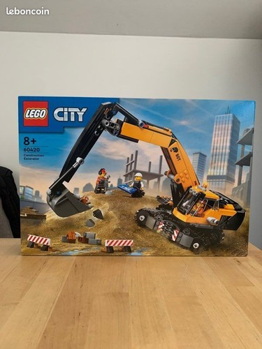 Lego 60420 pelleteuse - lego,