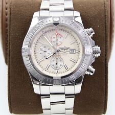 Breitling Super Avenger II Chronograph Stainless Steel Automatic Watch A1337111
