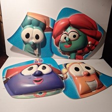 Veggie Tales 3D Door Display Wall Hangers Pair