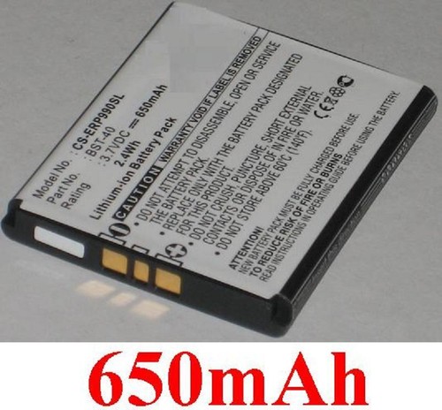 Batterie 650mah type bst - type, bst-40