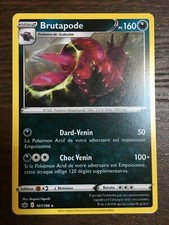 Carte Pokémon RARE Brutapode 107/198 EB06 Epée & Bouclier Règne de Glace FR NEUF