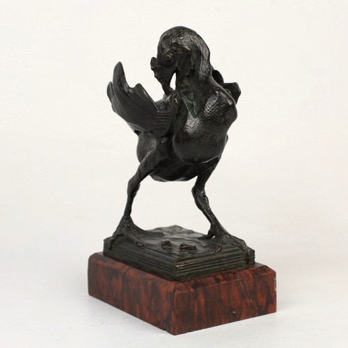 Antique bronze turkey - antique,