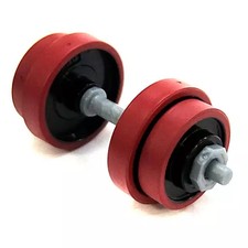 Mini Figure 3. Dumbbell (red) "Who benefits!? Me benefits!! Series Sports Gym"