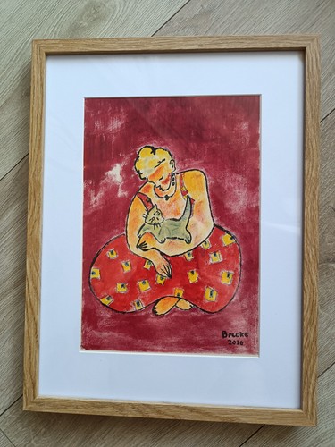 Tableau huile signé - l'huile,