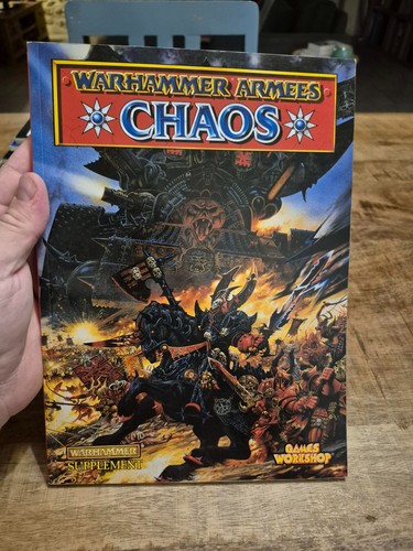 Livre warhammer armée chaos - livre,
