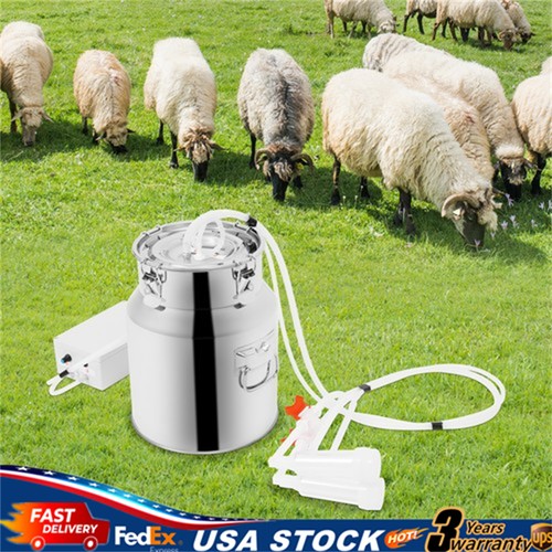 Electric cow milking machine - cow,