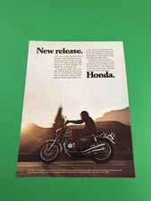 1972 1973 HONDA CB 350 CB-350 ORIGINAL PRINTED PRINT AD ADVERTISEMENT