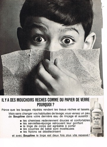 Publicite 1963 soupline - ,