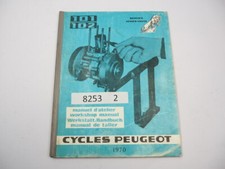 Peugeot 101 102 Moped 50cc Engine Workshop Manual Manuel D Atelier 1970