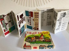 5 ⚜️ Alsace Village Building Game Cartomontage Games Bordas 1976 to Mount