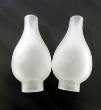 Rare paire Tulipe verre