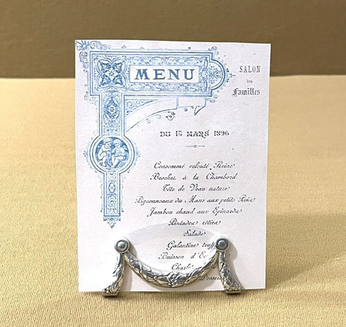 Porte menu christofle - porte,