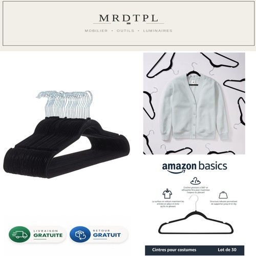 Lot cintres velours - lot,