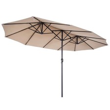 Parasol terrasse double 4.5 x