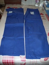 lot de 2 anciens Pantalons de travail taille 48  jamais porté