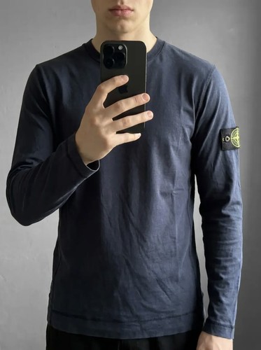 Pull stone island bleu - island, marine