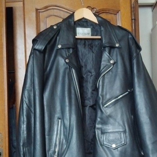 Unicorn veste moto - , cuir