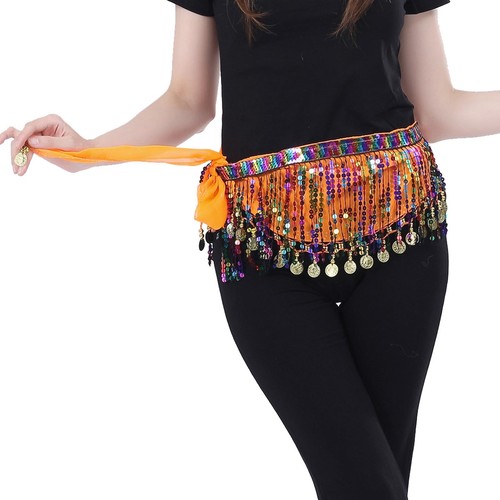 écharpe hanche sequins - de,