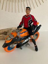👿 Action Man Moto Orange Octane Avec Figurine Hasbro