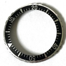 Lunette montre plongée sous-marine YEMA, LIP, MORTIMA... NOS 29,3 mm - J6-11>19