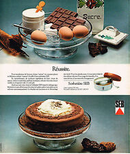 1977 ADVERTISEMENT SEB sorbet maker