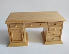 bureau en bois chêne clair