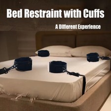 BDSM Lit Sangle Bondage Menottes Soumission Suspension Kit d'attache Pour Couple