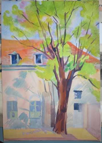 Ecole francaise dessin - francaise, xx