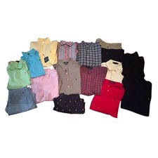 Ralph Lauren Bundle 16 Pieces Men's Clothing Shirt Pants Shorts Sweater Reseller