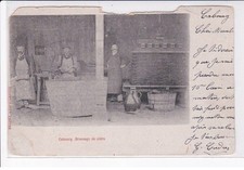 CABOURG: cider brewing, press - condition