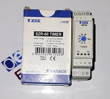 KRK SZR-60 MINUTERIE ÉLECTRONIQUE SYNCHRONISATION 0,1S-60S TENSION 220VAC LIV...