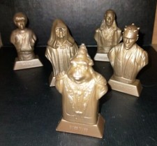 LOT 5 FIGURINES BUSTE STAR WARS  KELLOGS LUCASFILM LTD TBE